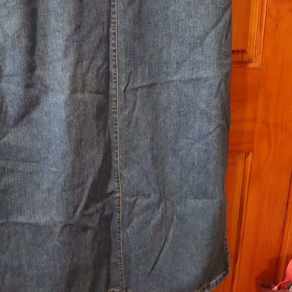 Loft Jeans Vintage Denim Maxi Skirt – Iconic 90s Y2K – Size 4 - Picture 7 of 11